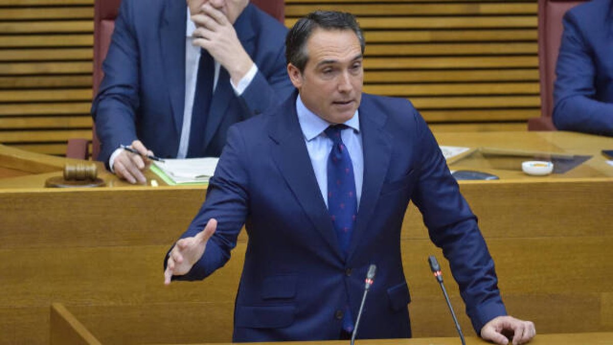 El diputado por el PP en Les Corts, Rubén Muñoz