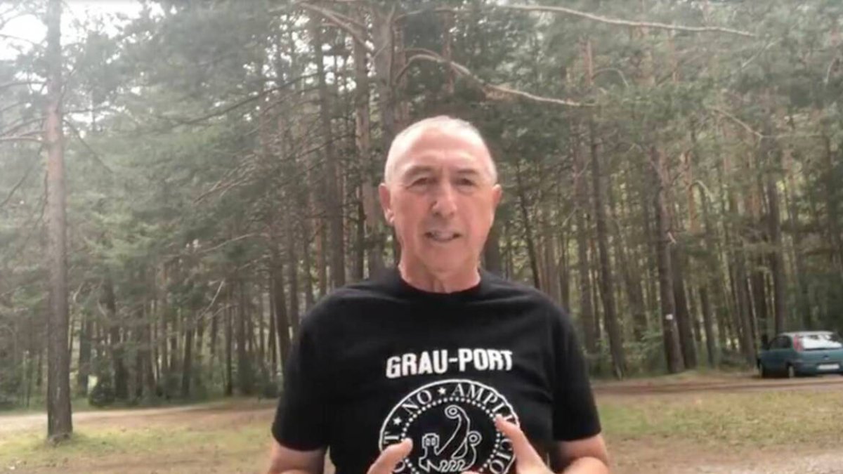 Joan Baldoví en su vídeo sobre los incendios