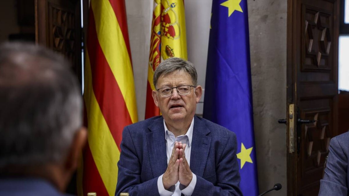 El president de la Generalitat Valenciana, Ximo Puig,