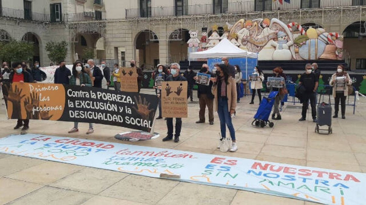 Protestas de colectivos sociales por la inminente aprobación de la Ordenanza de Convivencia Cívica