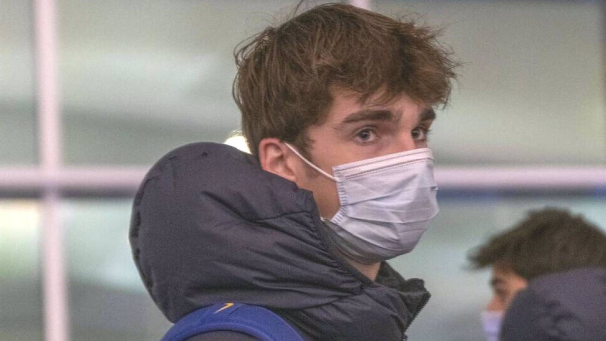 Pablo Urdangarin, más silencioso de lo normal.