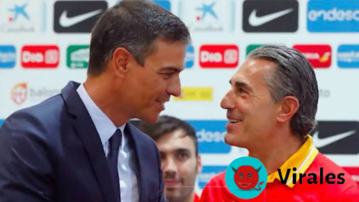 Pedro Sánchez y Sergio Scariolo