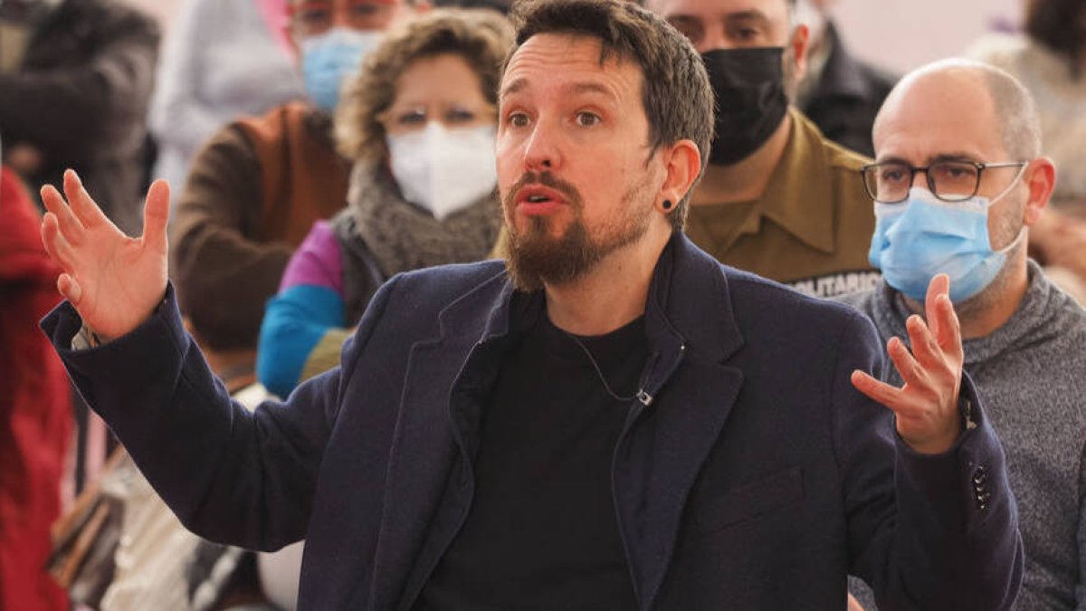El ex vicepresidente del Gobierno, Pablo Iglesias
