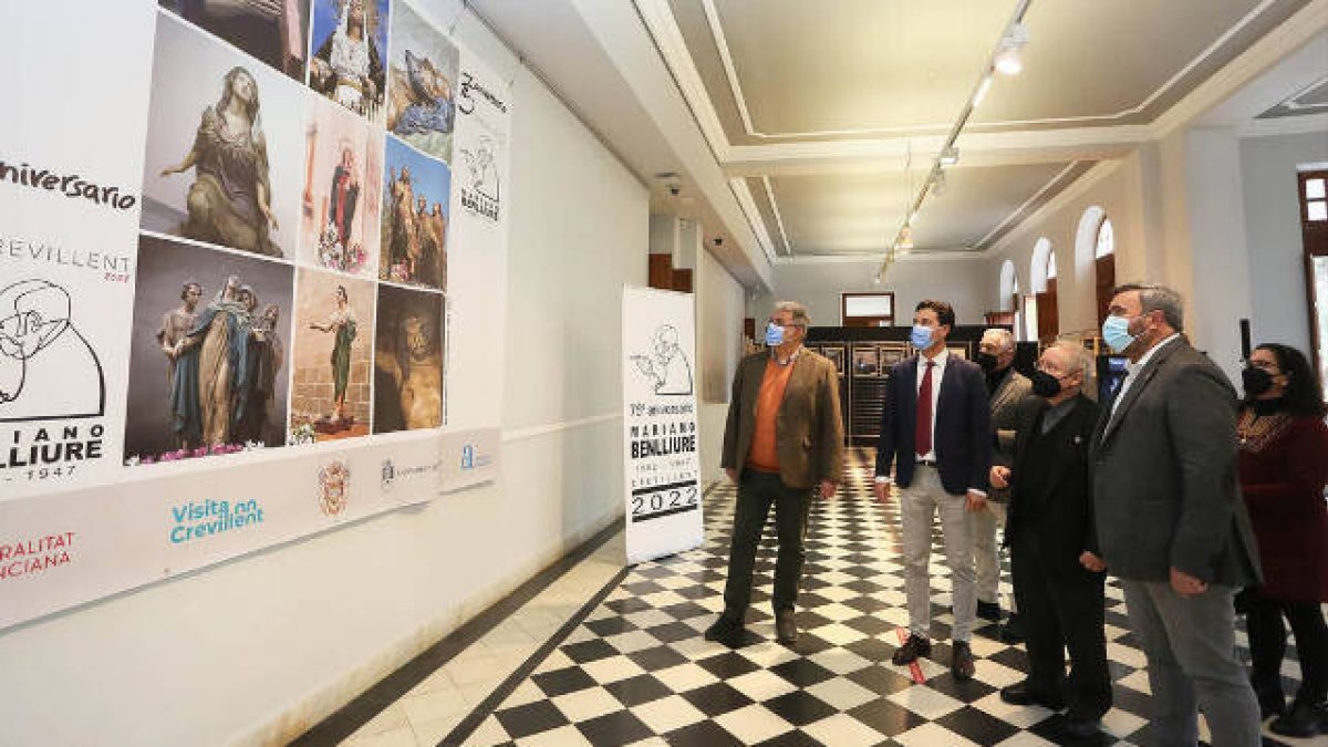 Esposición de trabajos de Mariano Benlliure en la Diputación de Alicante
