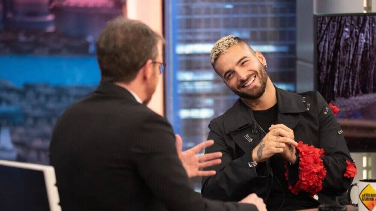 Maluma y Pablo Motos