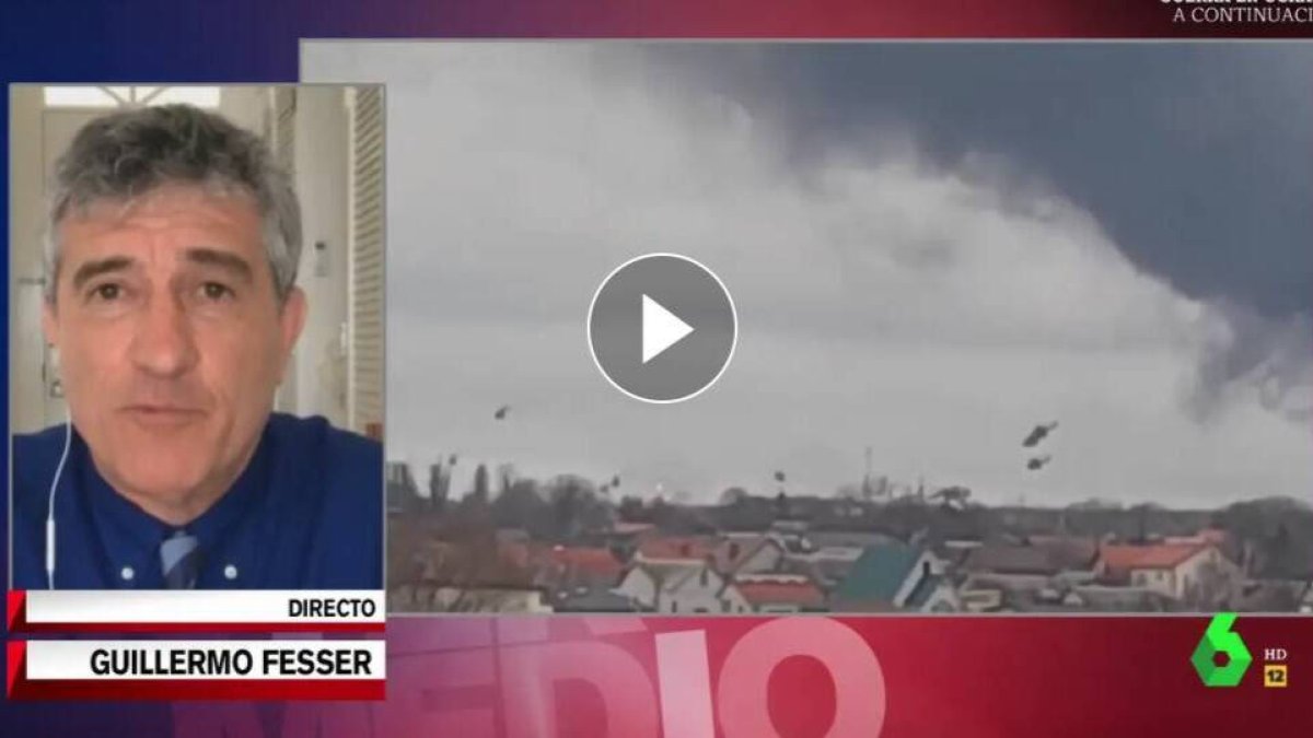 El periodista y corresponsal en EEUU para La Sexta, Guillermo Fesser.