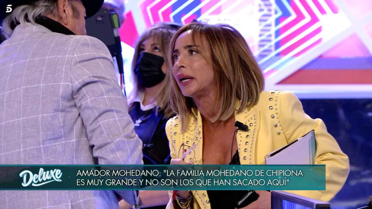 María Patiño y Amador Mohedano (Mediaset)
