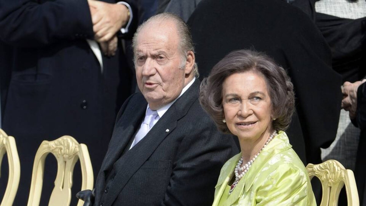 Don Juan Carlos y Doña Sofía, en un acto.