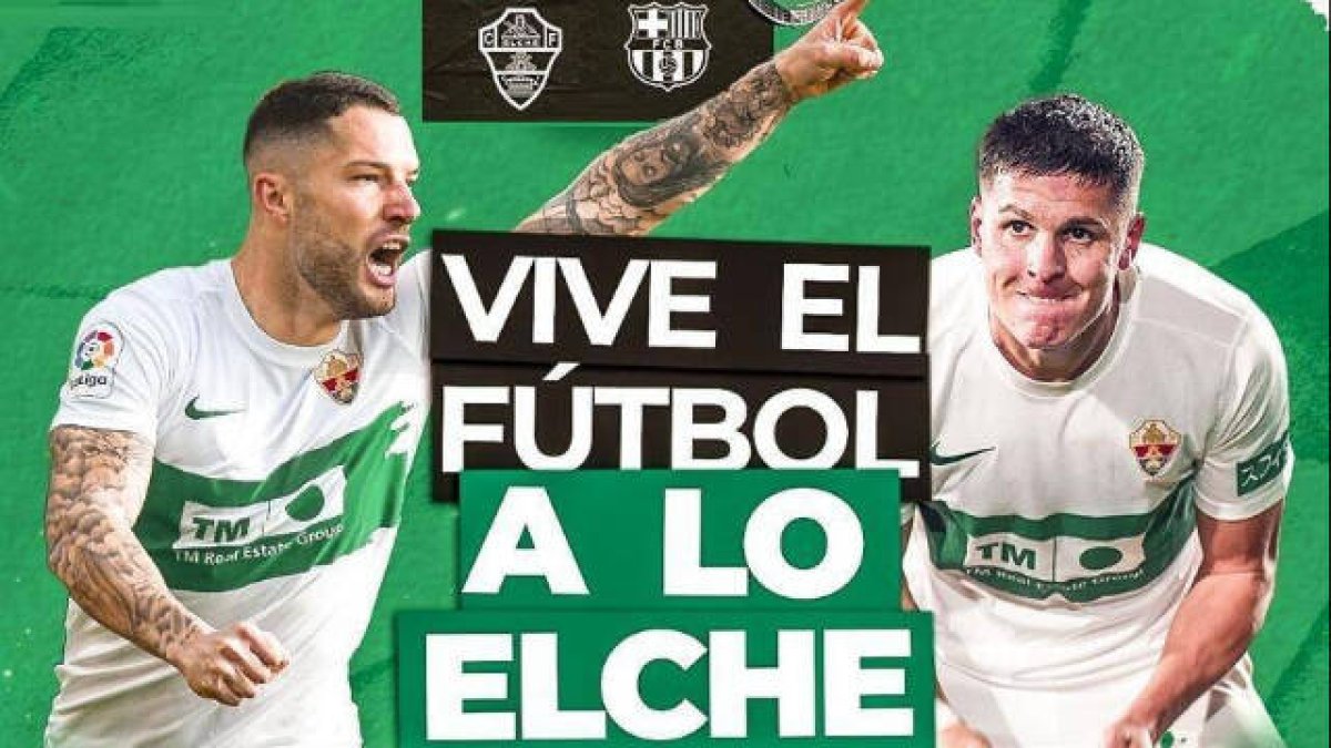 El Elche CF ha despertado una oleada de ilusión en la ciudad por la buena racha de resultados que arrastra