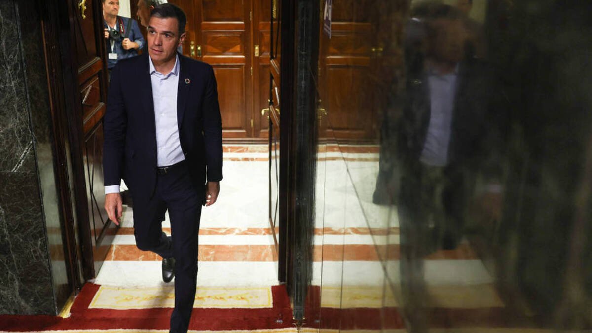 El minuto de gloria de Sánchez