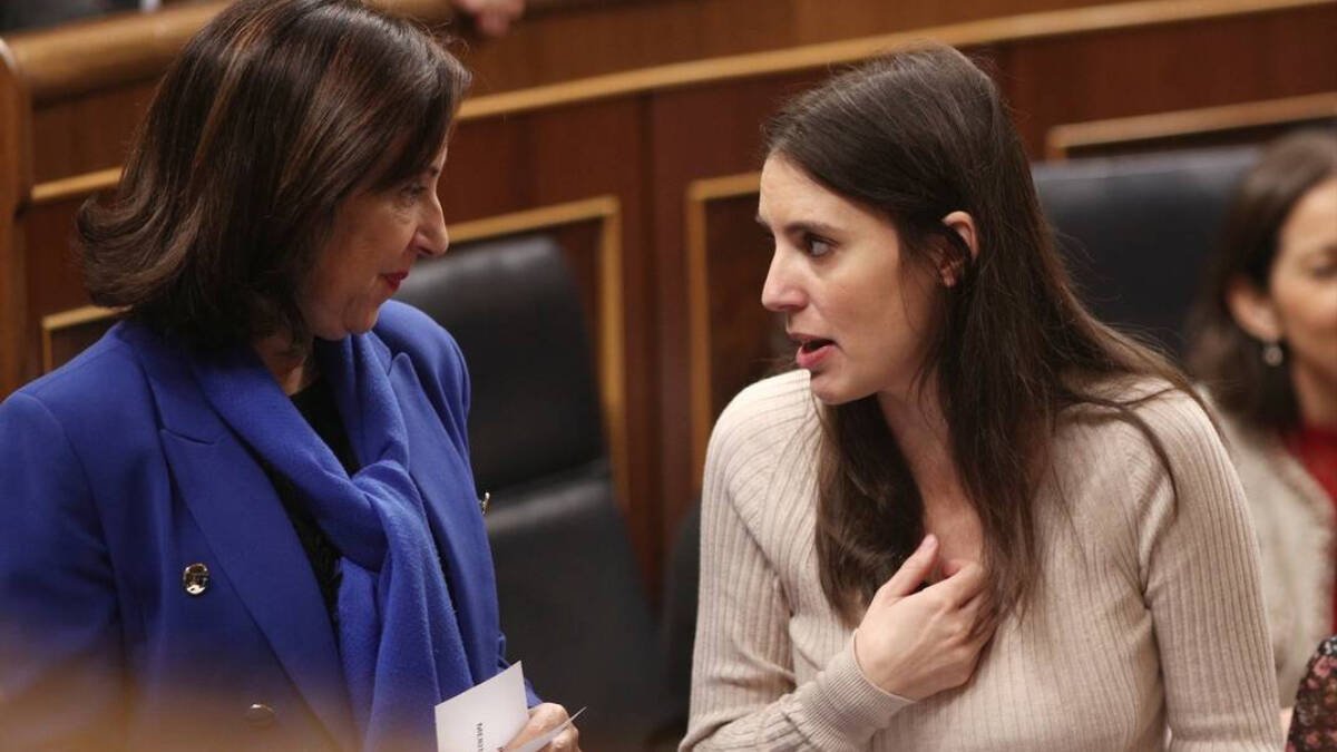 El recado de Margarita Robles a las feministas de Irene Montero por la ...