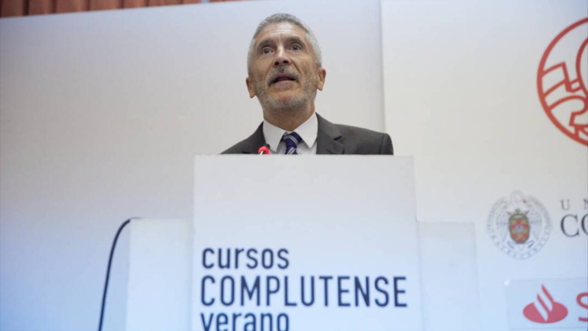 El ministro del Interior, Fernando Grande-Marlaska.