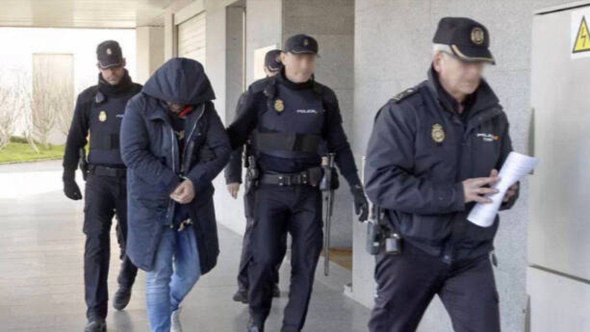 Policía Nacional en uma imagen de archivo