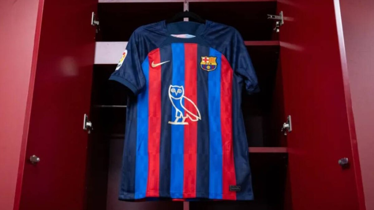 La camiseta del Barça para el Clásico contra el Real Madrid.