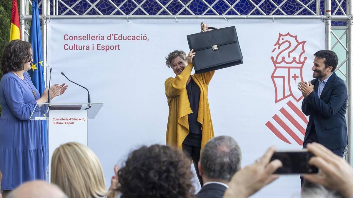 La consellera de Educación, Raquel Tamarit