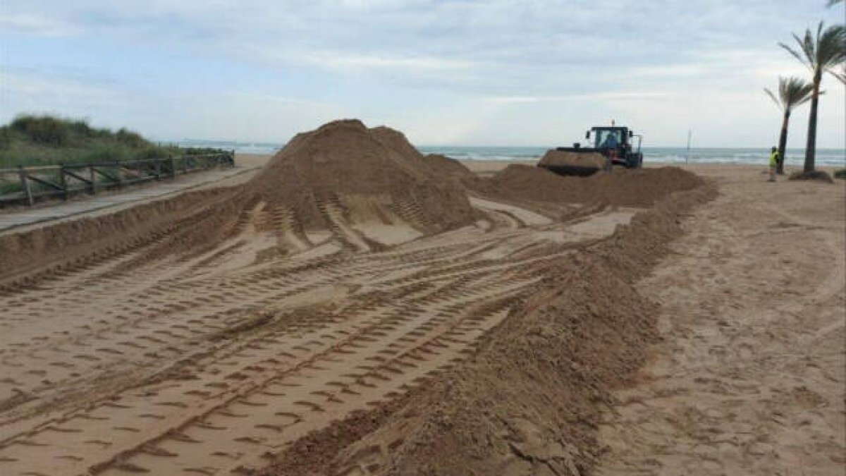 Playa de Gandia.