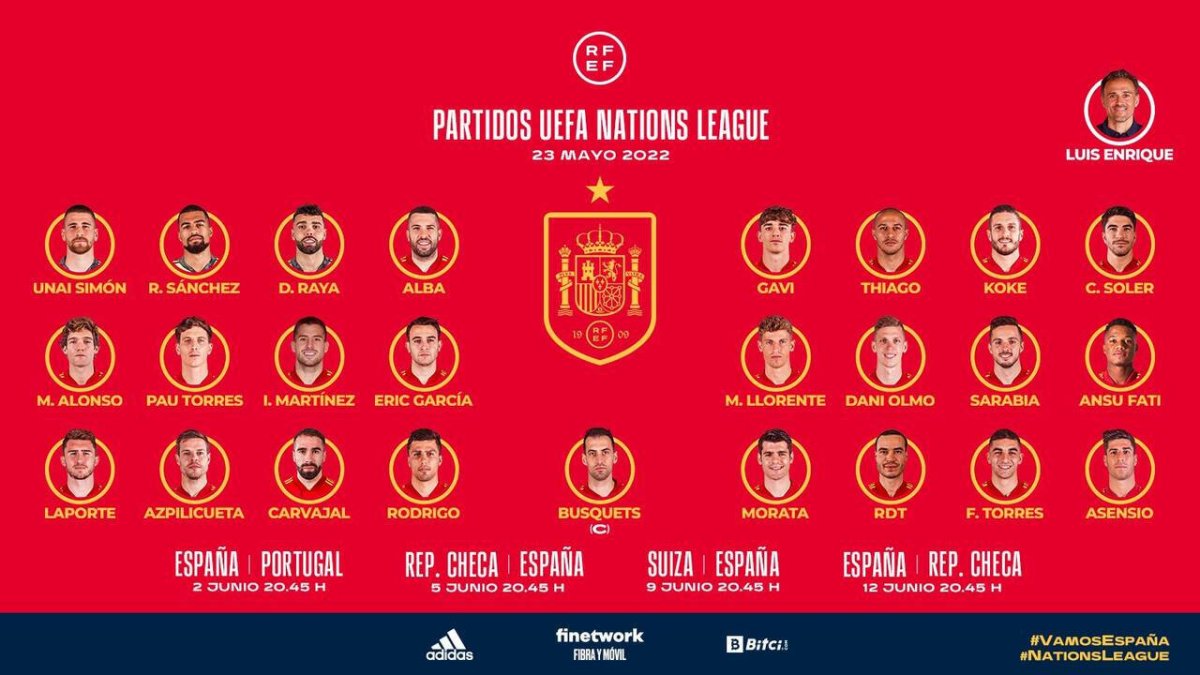 Luis Enrique sorprende recuperando a Marco Asensio para la Nations League