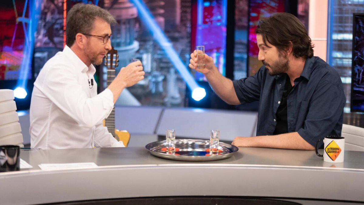 Pablo Motos y Diego Luna