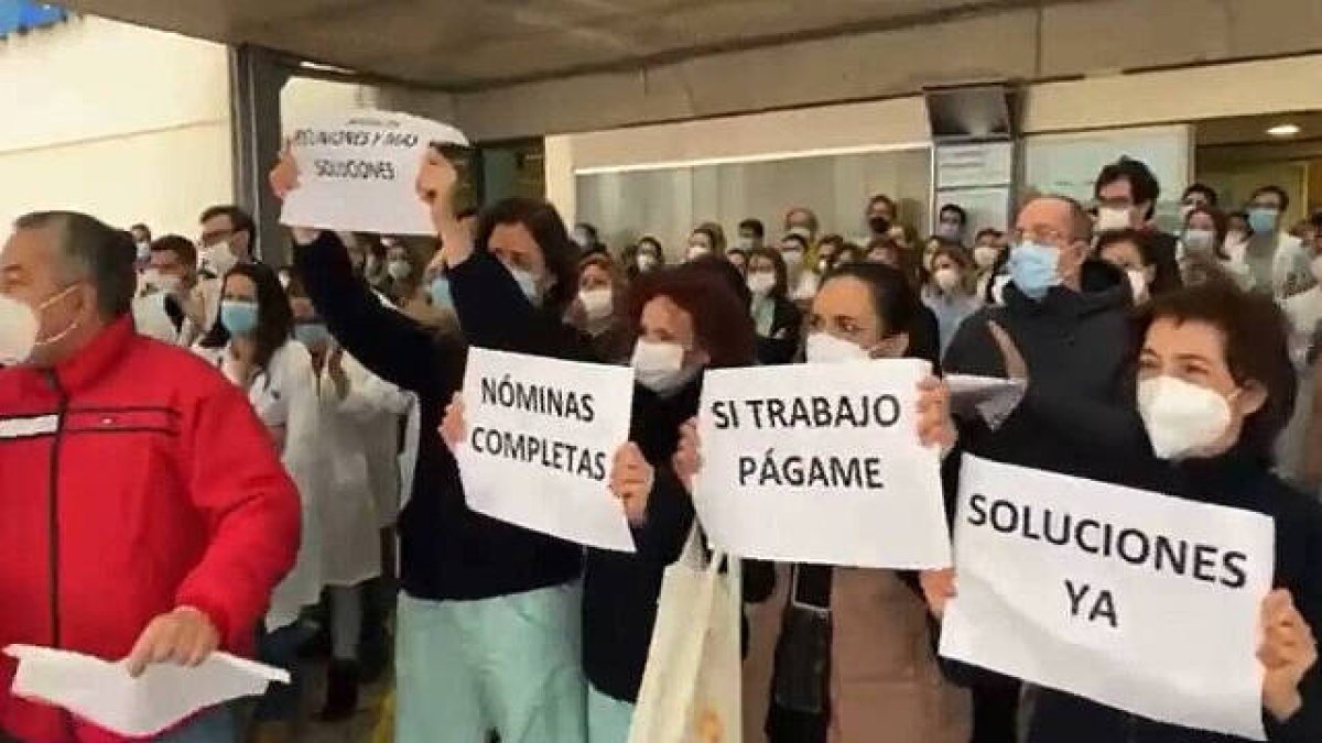 Trabajadores del Hospital de Torrevieja