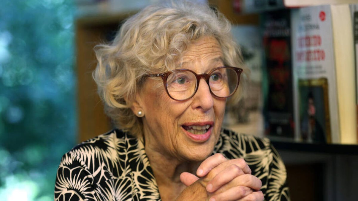 La exalcaldesa de Madrid, Manuela Carmena
