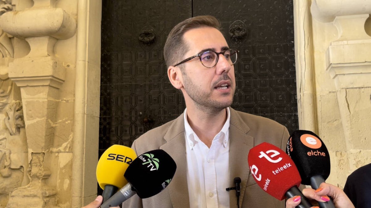 Sergio Rodríguez, secretario general del Partido Popular de Elche