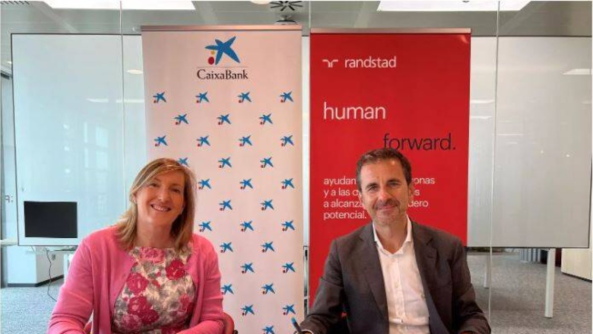 CaixaBank y Randstad ayudan a los refugiados ucranianos