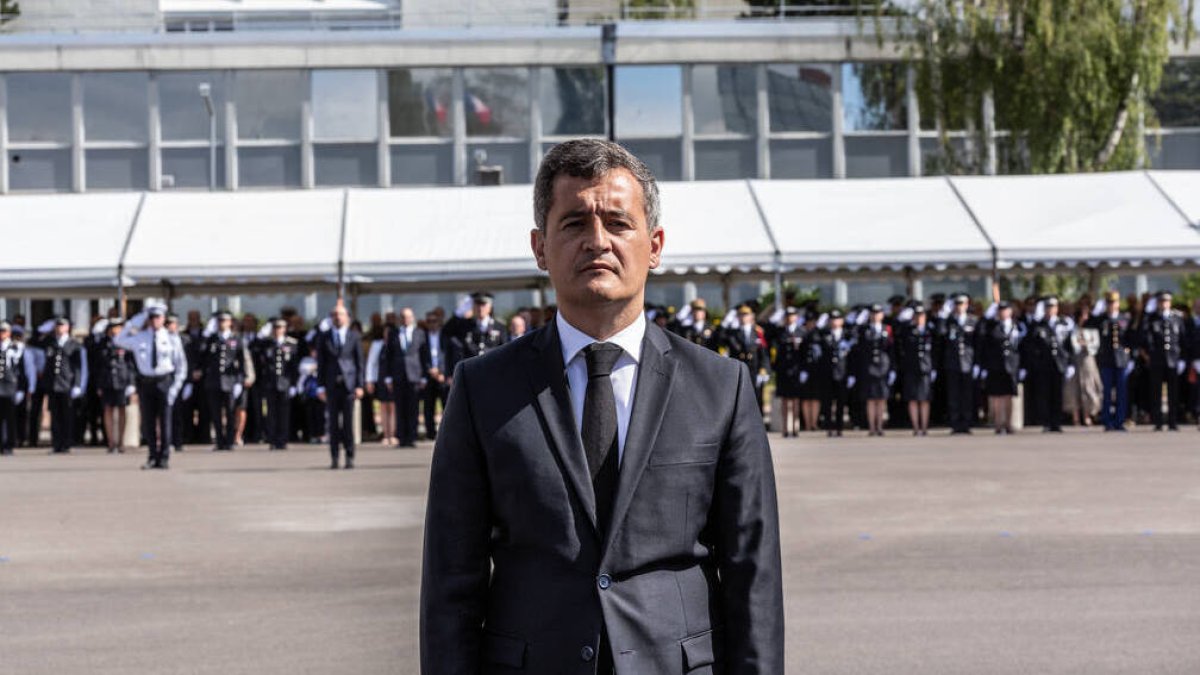 El ministro del Interior francés Gerald Darmanin.
