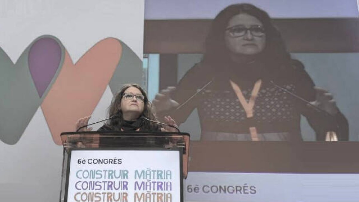 Mónica Oltra, vicepresidenta de la Generalitat Valenciana