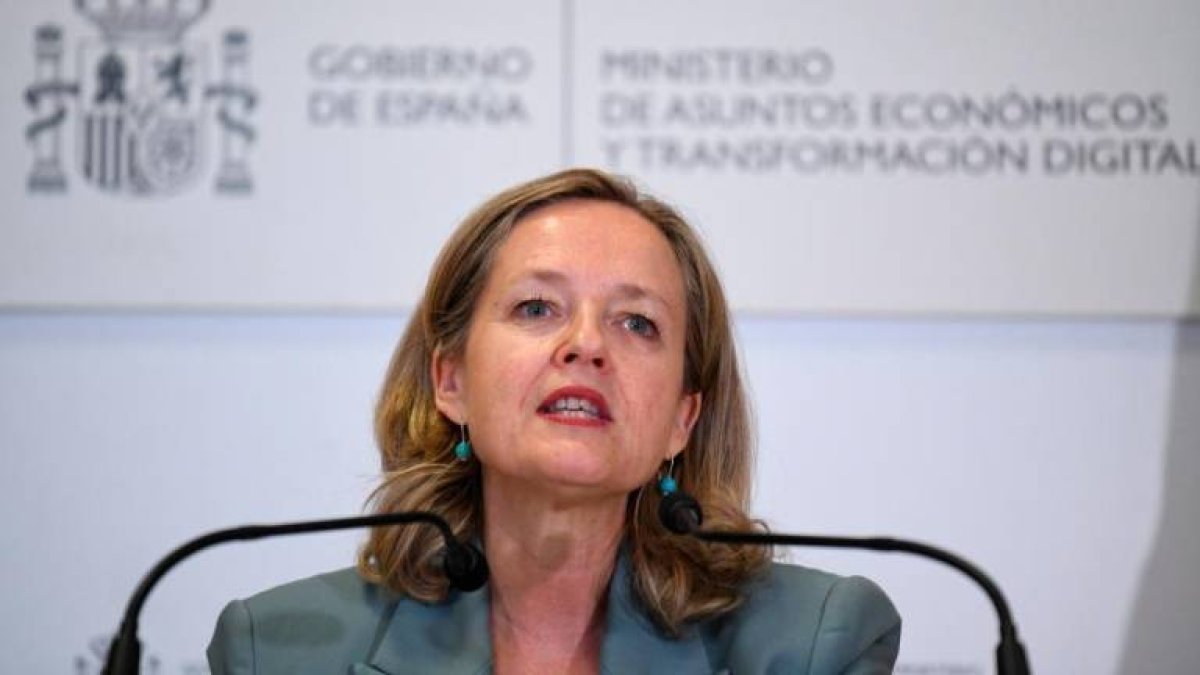 La vicepresidenta primera y ministra de Asuntos Económicos y Transformación Digital, Nadia Calviño.