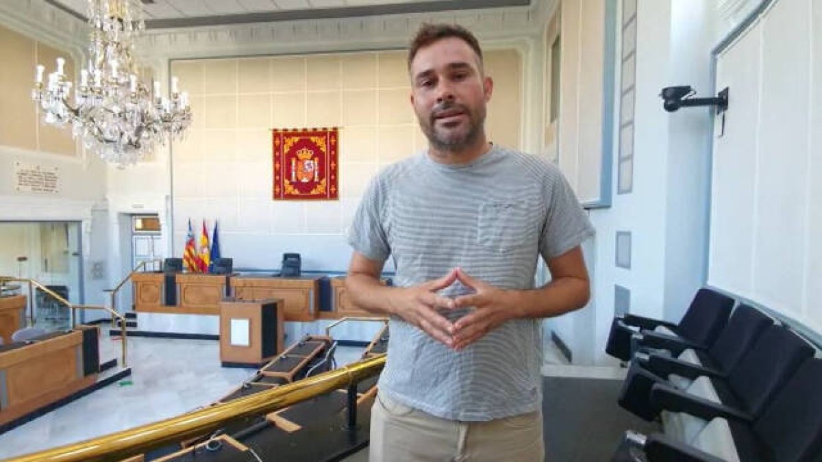 Gerard Fullana, diputado provincial de Compromís en Alicante