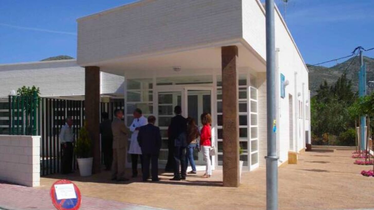Imagen del consultorio sanitario de Xaló.