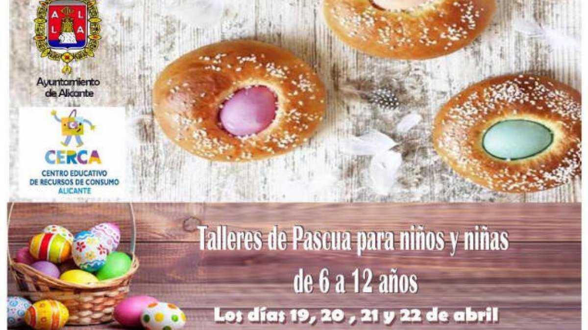 La ‘Escuela de Pascua’ organiza talleres infantiles de cocina de Semana Santa
