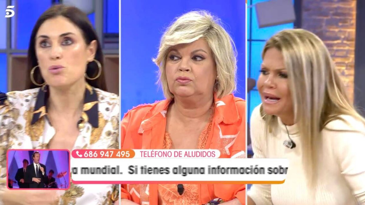 Isabel Rábago, Terelu Campos y Makoke (Mediaset)