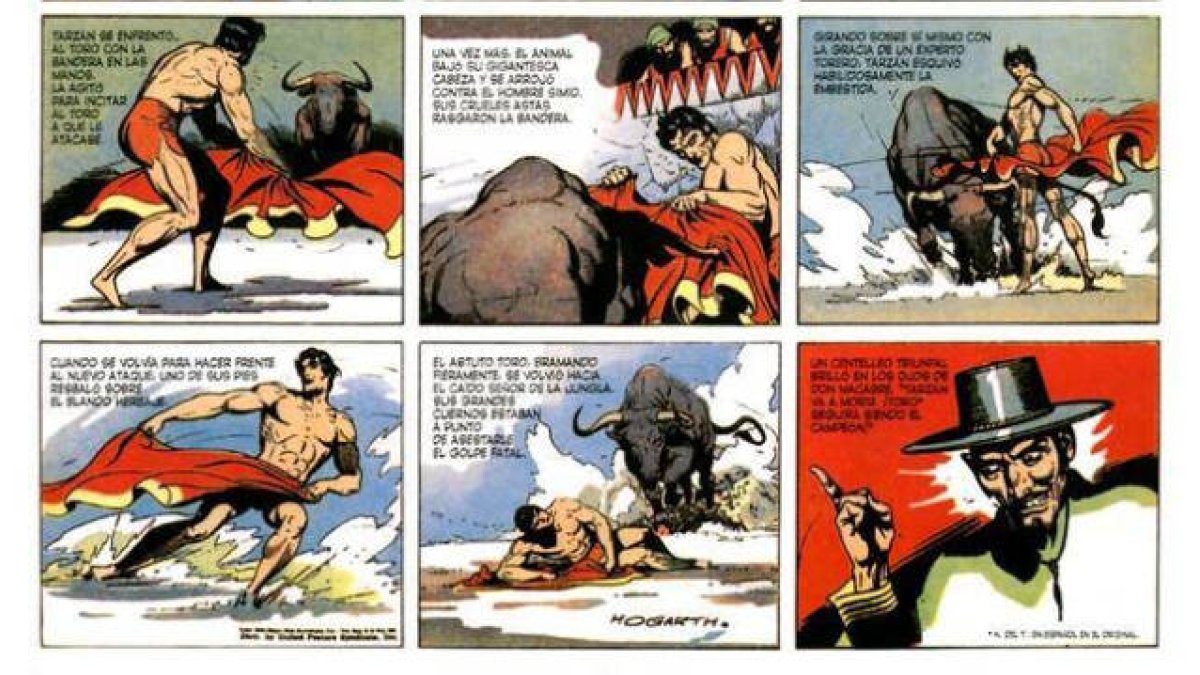 Toros y toreros entre Superman y Rompetechos en la exposición Del ruedo al cómic