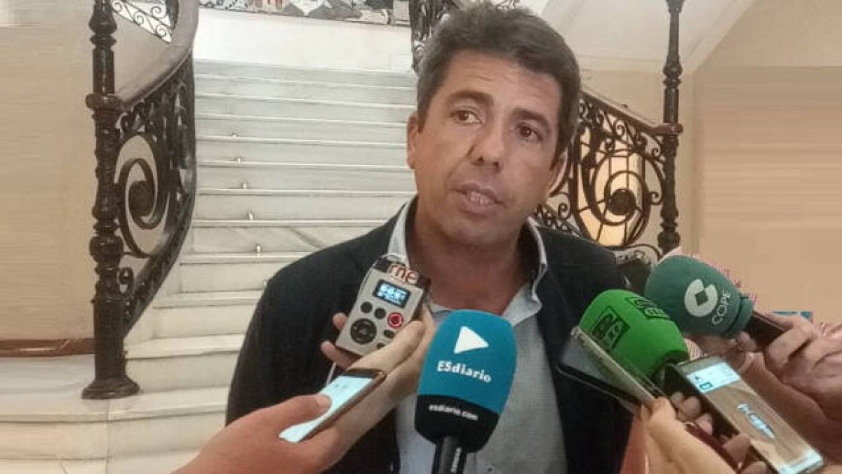 Carlos Mazón, presidente PPCV