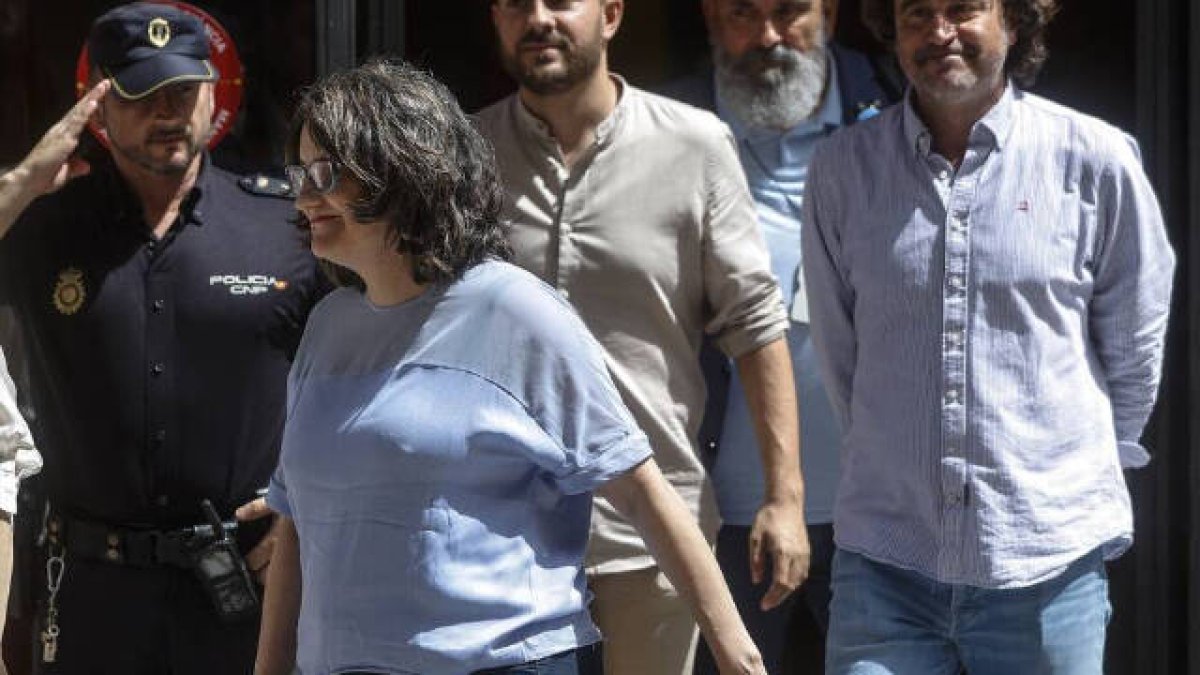 Imagen de archivo I La exvicepresidenta de la Generalitat Valenciana y exportavoz del Consell, Mónica Oltra.