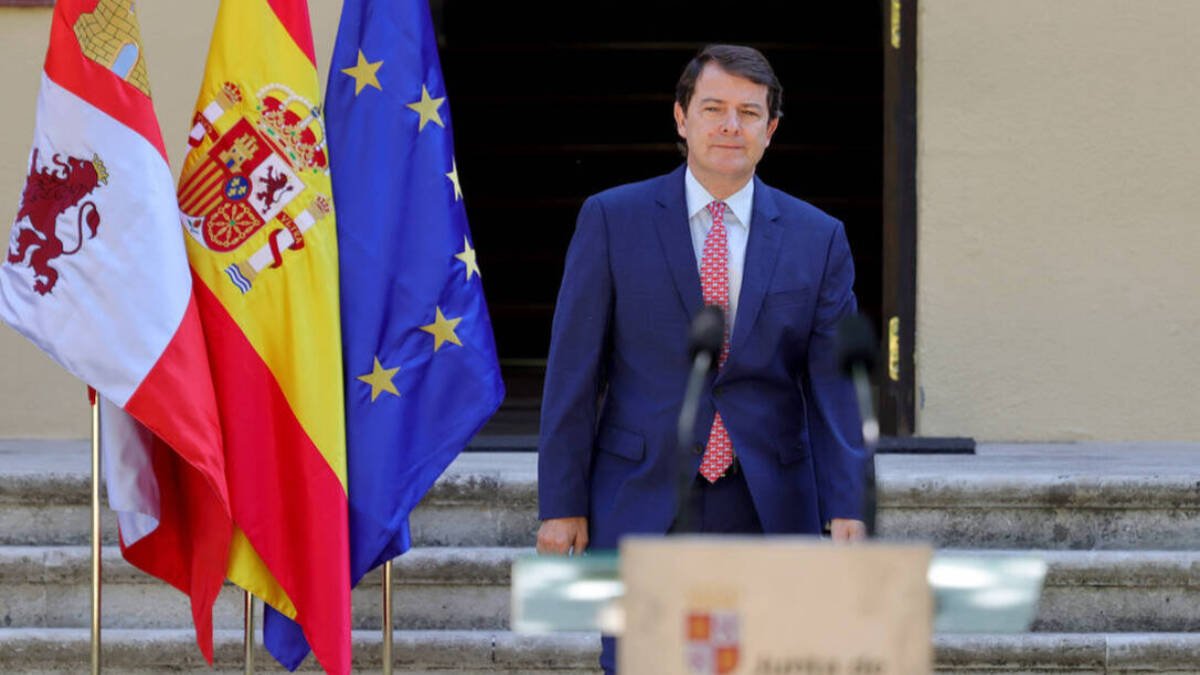 El presidente de Castilla y León, Alfonso Fernández Mañueco