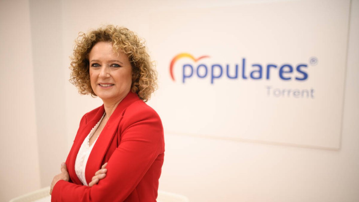 La Presidenta y Portavoz del PP de Torrent, Amparo Folgado.