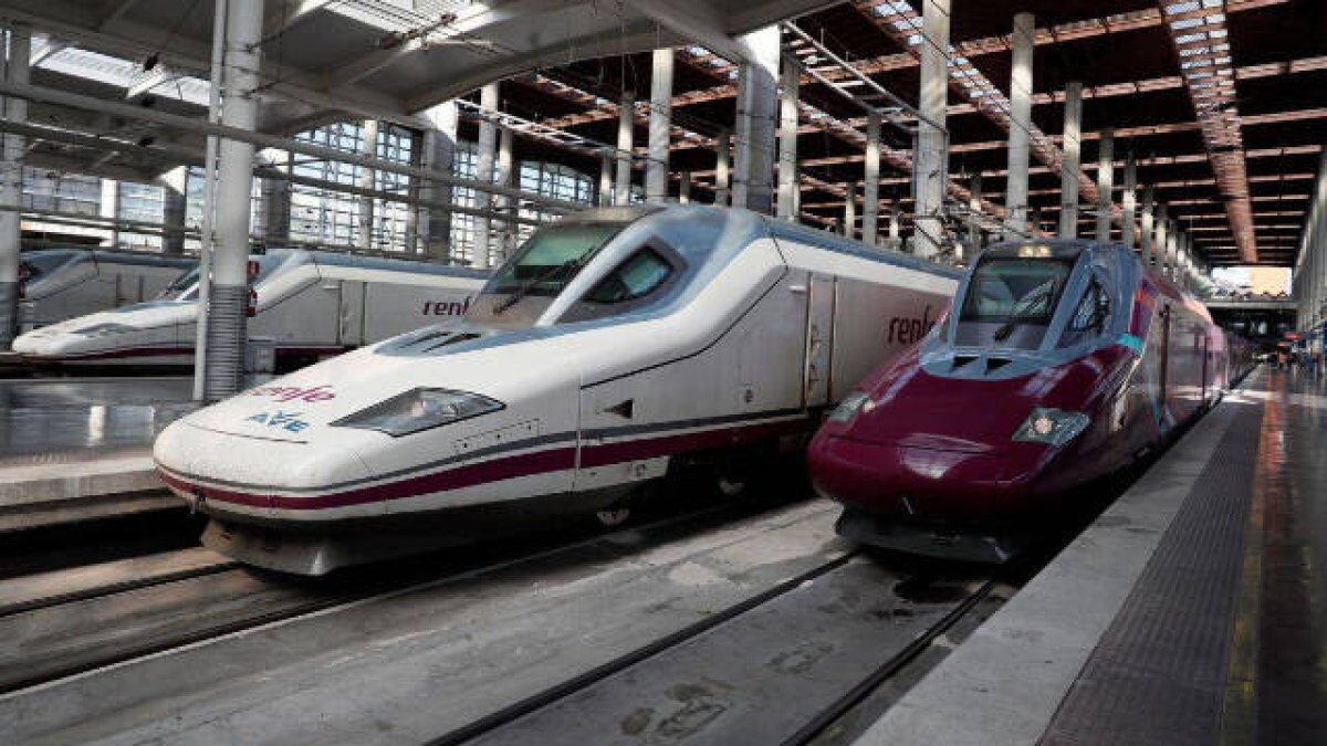 Imagen de la estación de Atocha.