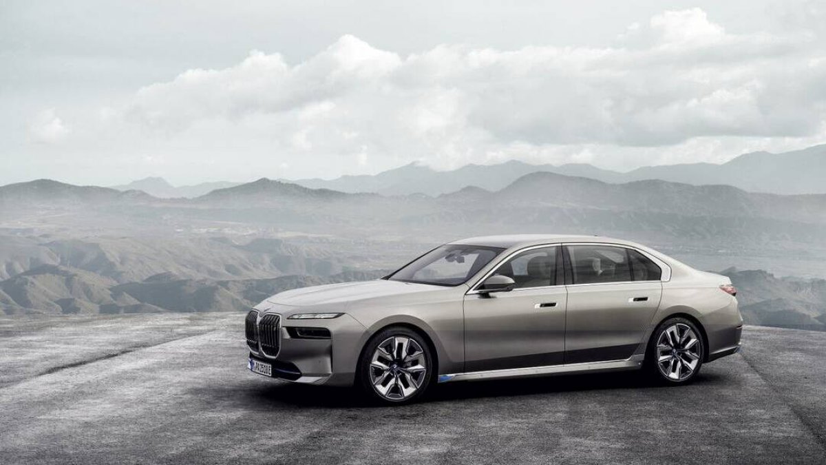 BMW Serie 7 2022, viajar en un cine