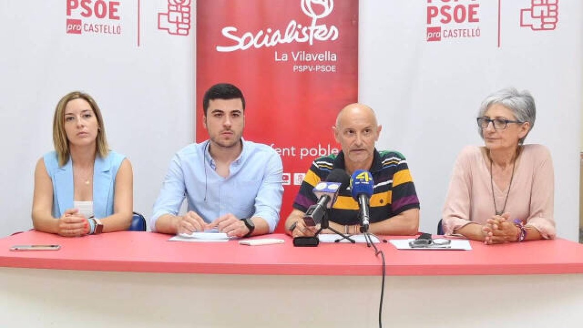 Rueda de prensa para informar sobre la moción de censura - PSPV-PSOE.