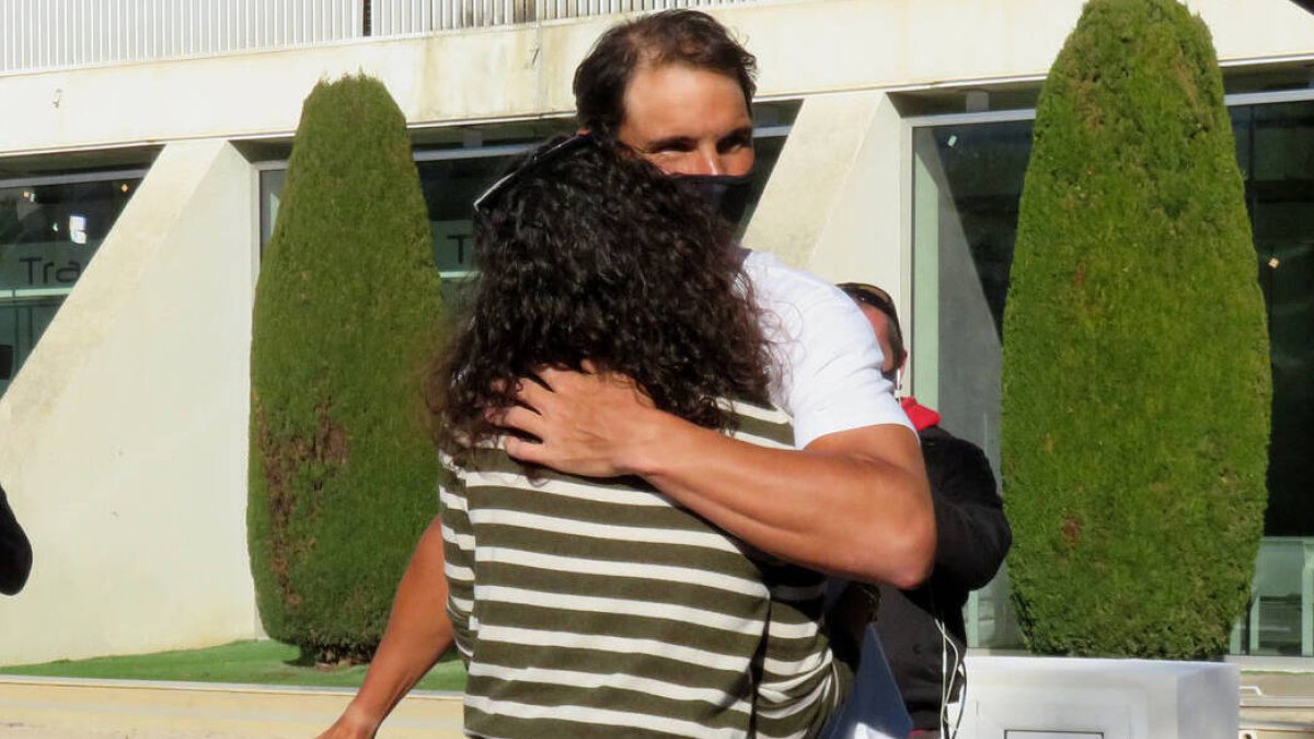 Rafa Nadal y Xisca.