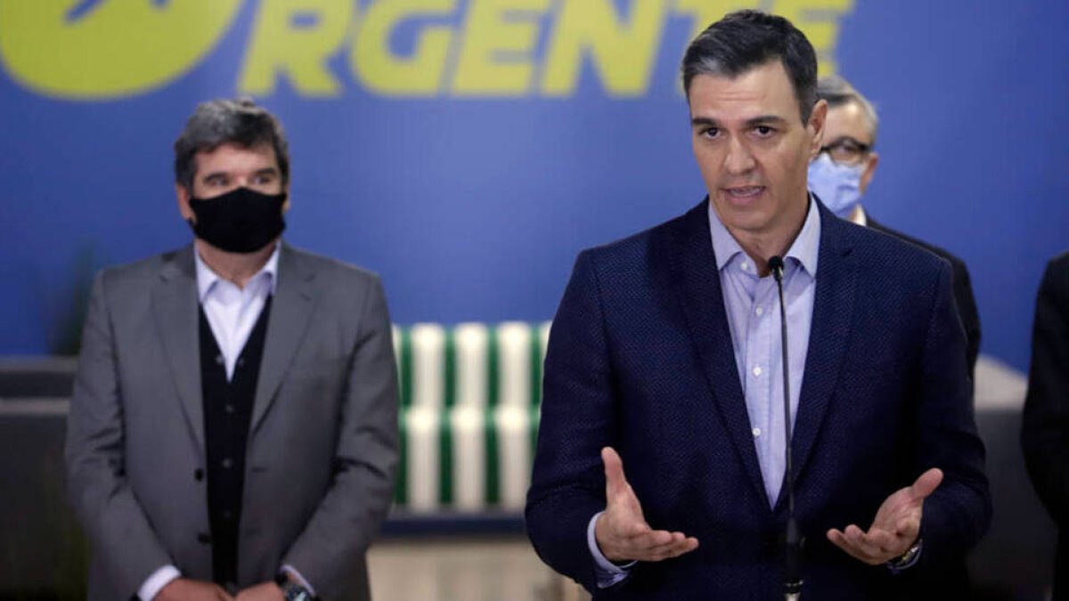 El presidente del Gobierno, Pedro Sánchez