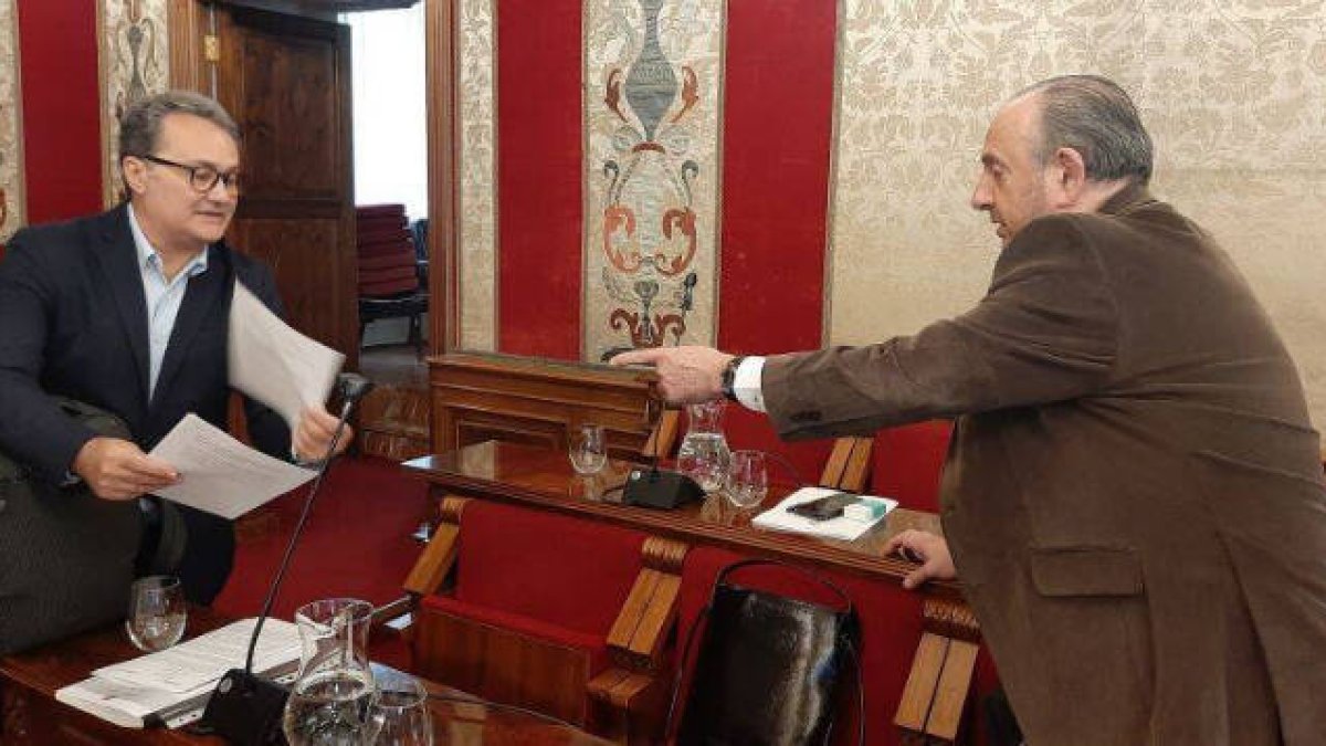 Francesc Sanguino y Miguel Millana en una foto de archivo