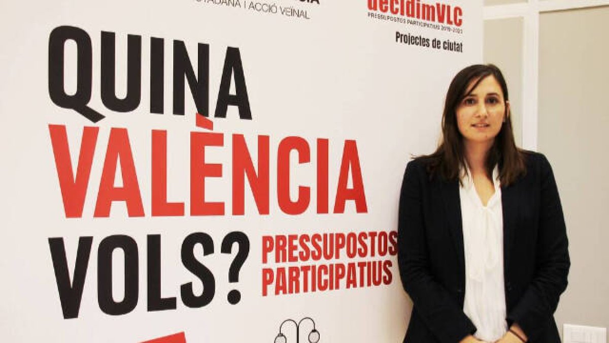 La concejala de Participación Ciudadana, Elisa Valía.