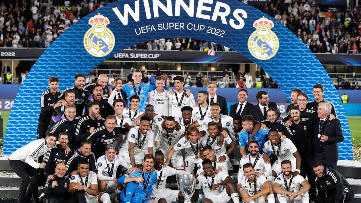 Real Madrid, último campeón de la Supercopa.