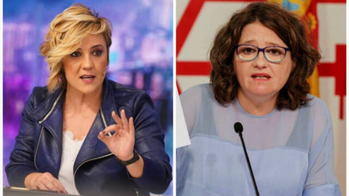 Cristina Pardo y Mónica Oltra