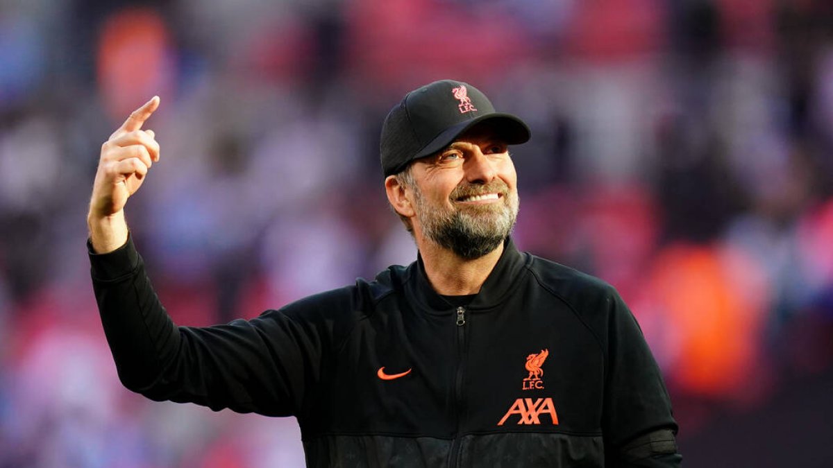 Jürgen Klopp celebra una victoria del Liverpool esta temporada.