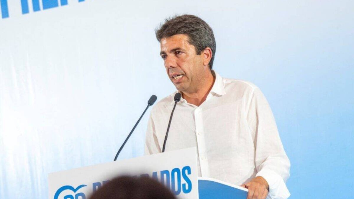 Carlos Mazón, presidente del PPCV