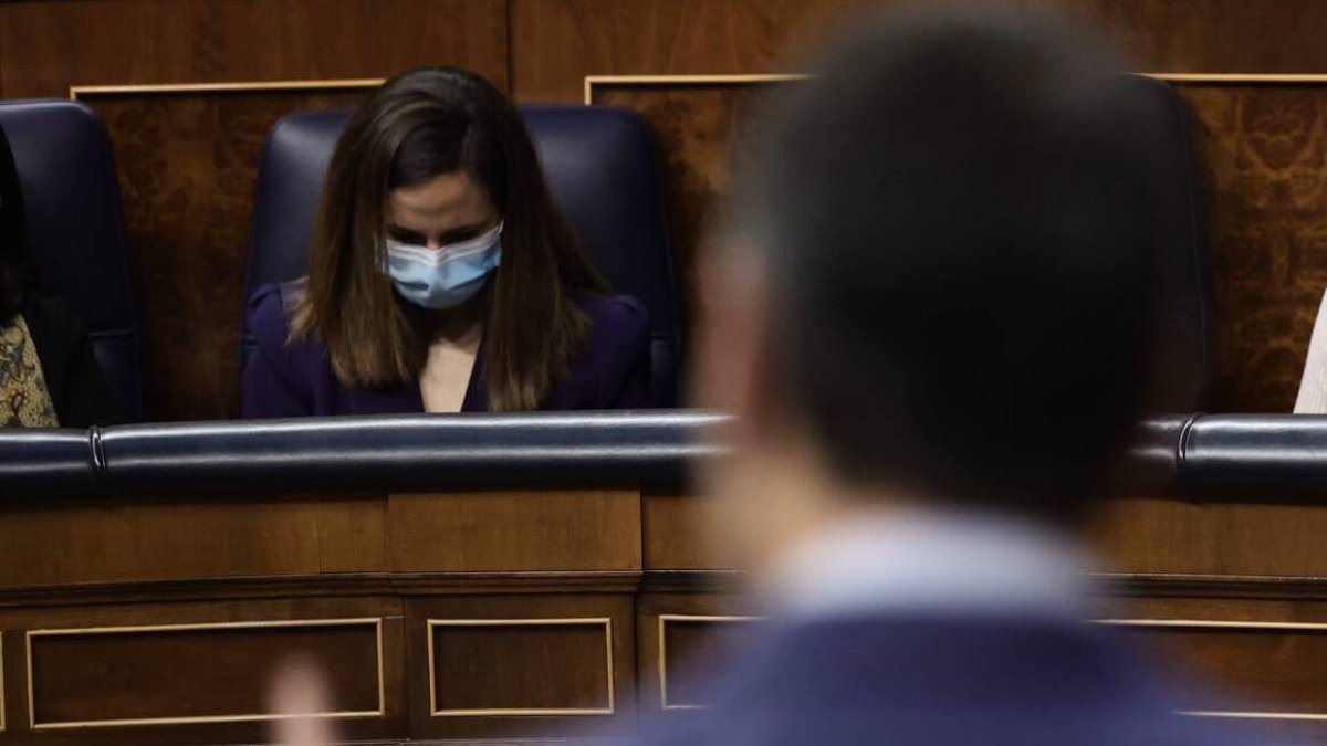 Ione Belarra y Pedro Sánchez